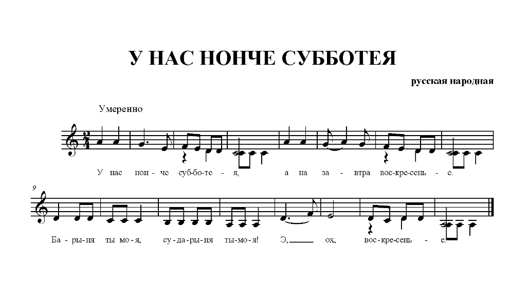 Ноты народная. Народные песни Ноты. Ноты русских народных песен. Ноты русских народных песен для детей. Субботея Ноты.